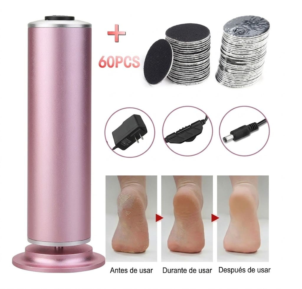 👣 REMOVEDOR ELÉCTRICO DE CALLOS PROFESIONAL