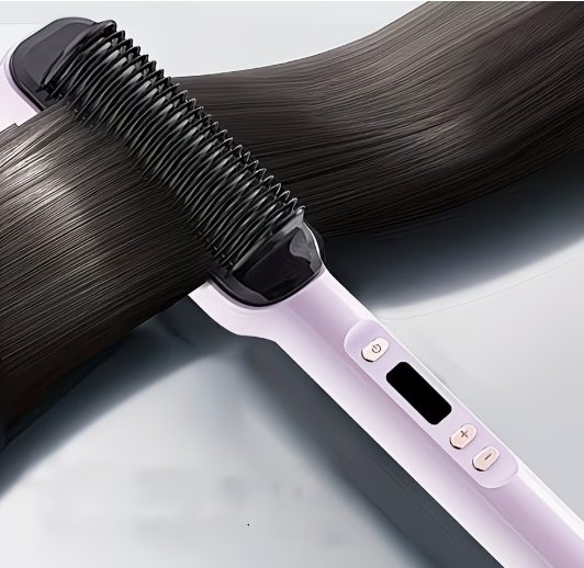 Cepillo Alisador y Secador 2 en 1 Premium - Cabello Perfecto en Minutos